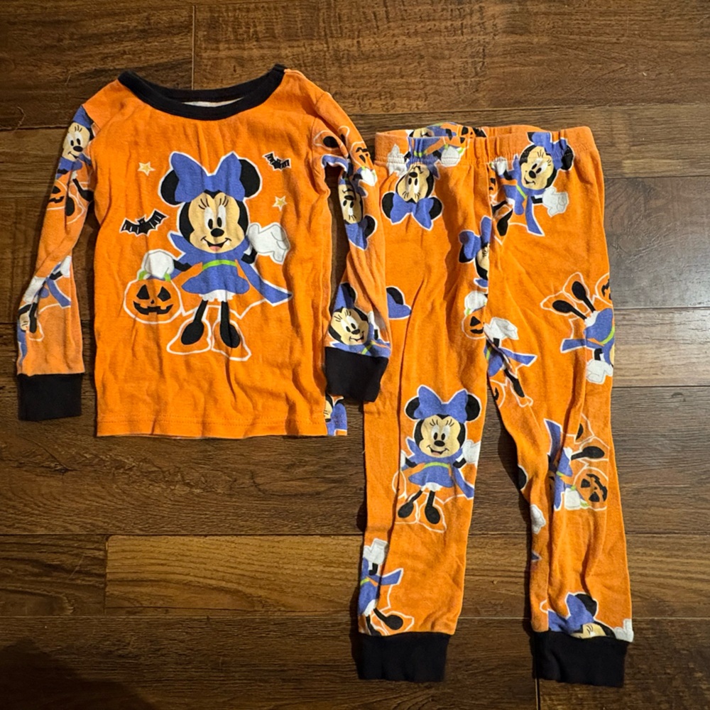 Disney Kids Minnie Mouse Halloween Pyjamas